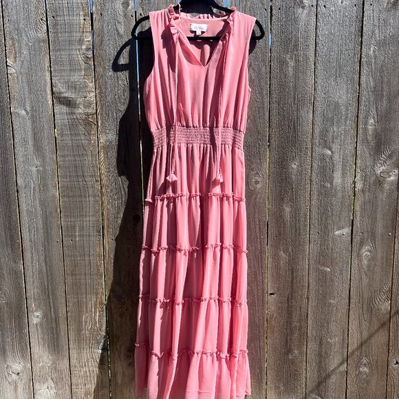 Pink Floor-length Dress - Picture 2 of 4